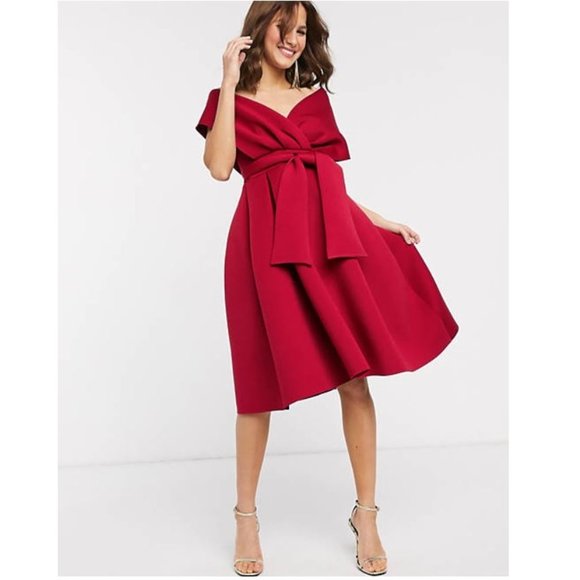 slim fit dress slacks CONDUCTOR Dress in Fern Green – PEGGY HARTANTO main image 0